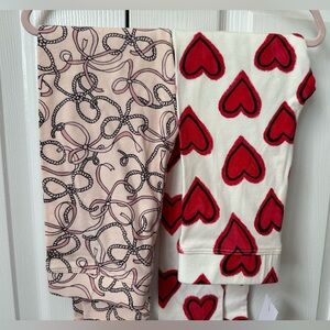 New w Tags Crewcuts by J.Crew Set of 2 Girls Leggings Size 7